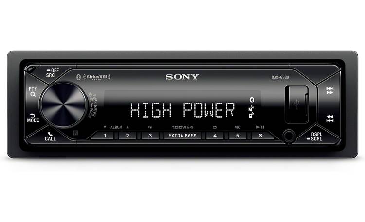Sony DSX-GS80 — The Most Powerful Single DIN Car Stereo