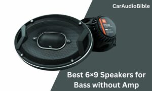 Best 6x9 Speakers for Bass without Amp