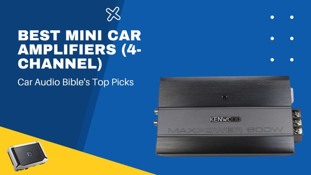 Best mini car amplifier 4-channel