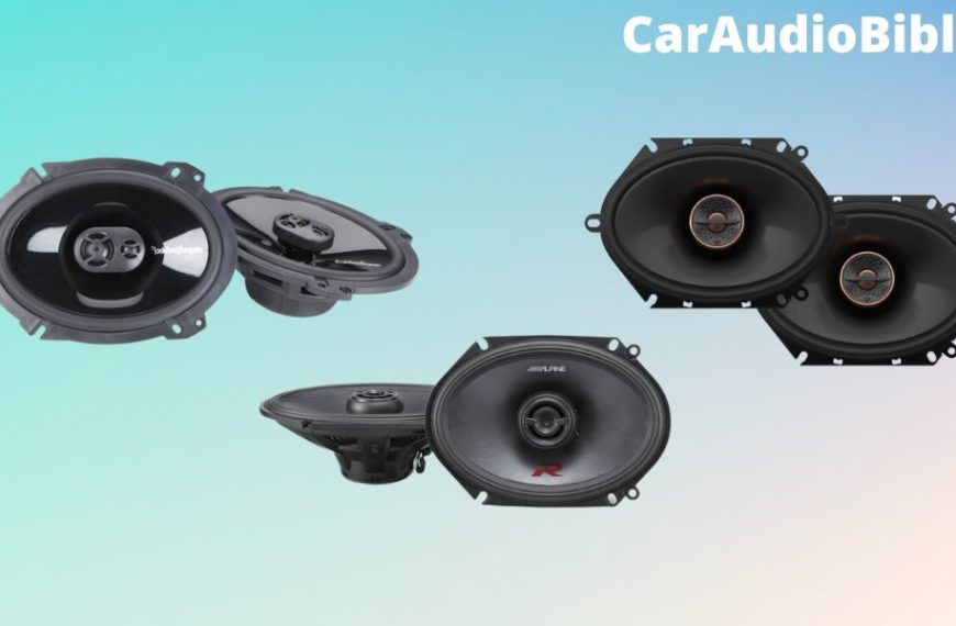 Best 6X8 Speaker for Bass: Our top 7 Picks